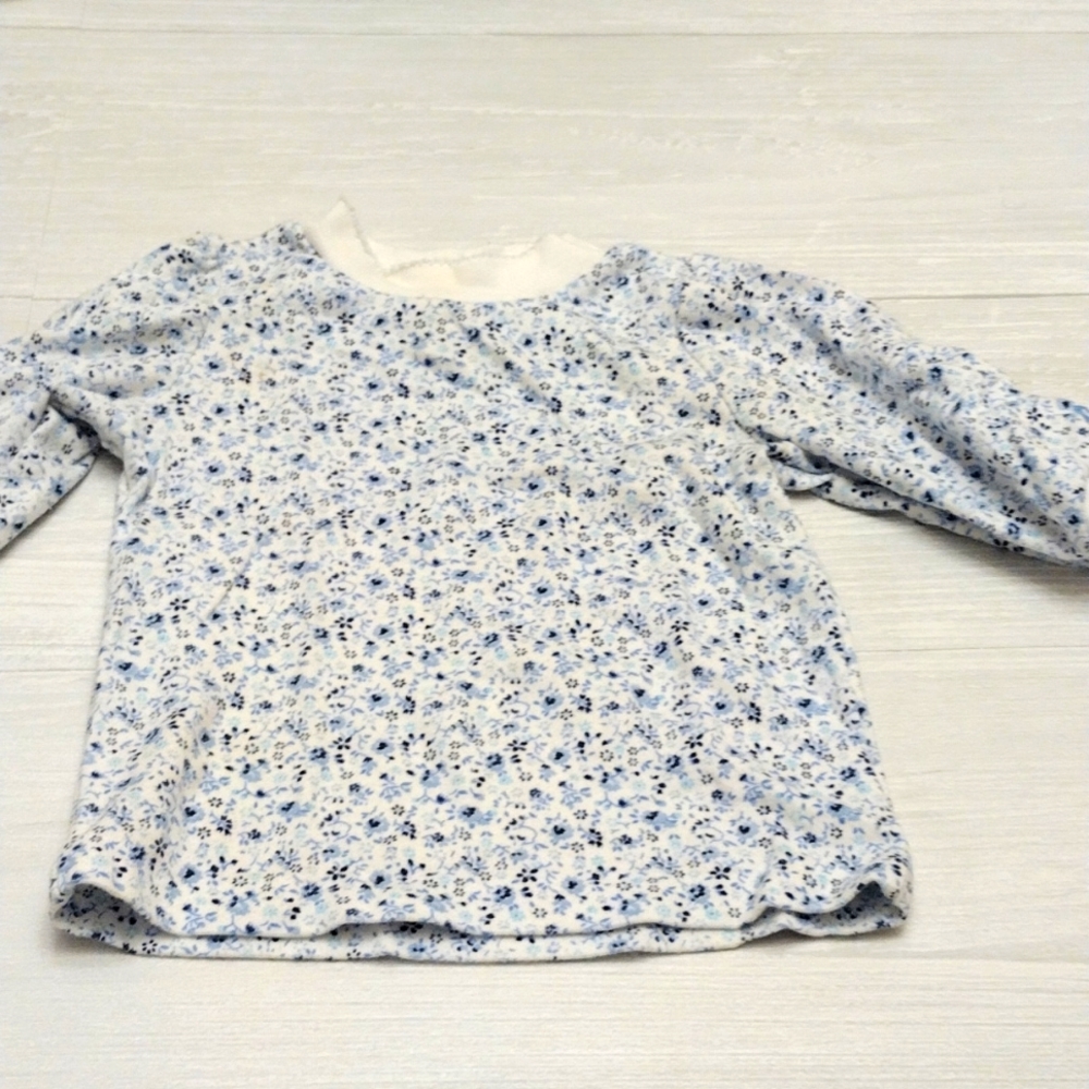 Vintage floral Oshkosh Baby b'gosh long sleeve 12m